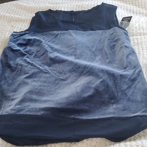 INC Elegant Navy Blue Women's Top